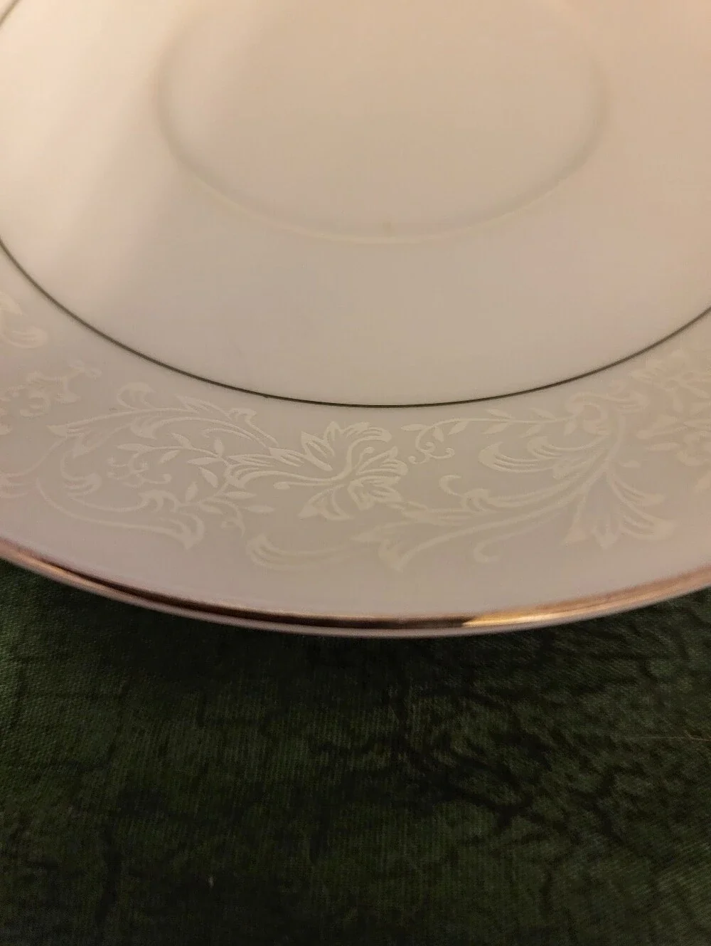 Wakefield Fine China 6 Inch Floral Edge Saucer